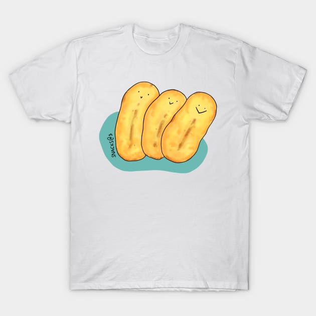 Fried Banana Fritters Trio T-Shirt by Snacks At 3